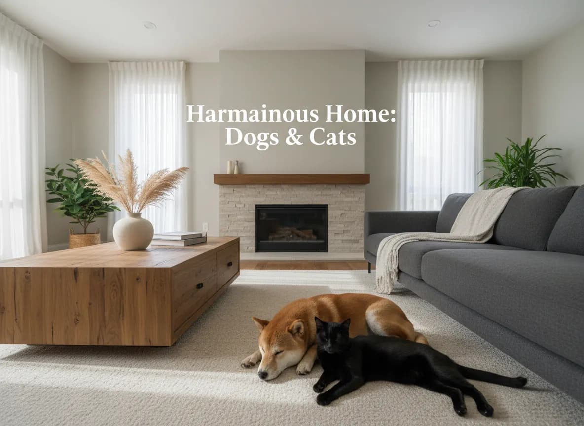 Skap et harmonisk hjem med hunder og katter