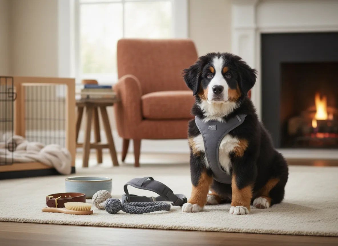Essensielt utstyr til din Berner Sennenhund valp: En omfattende guide