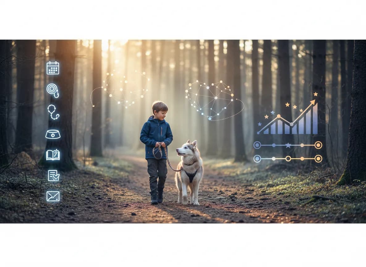 Heartwarming Bond: A Husky Teaches a Boy Lifelong Lessons