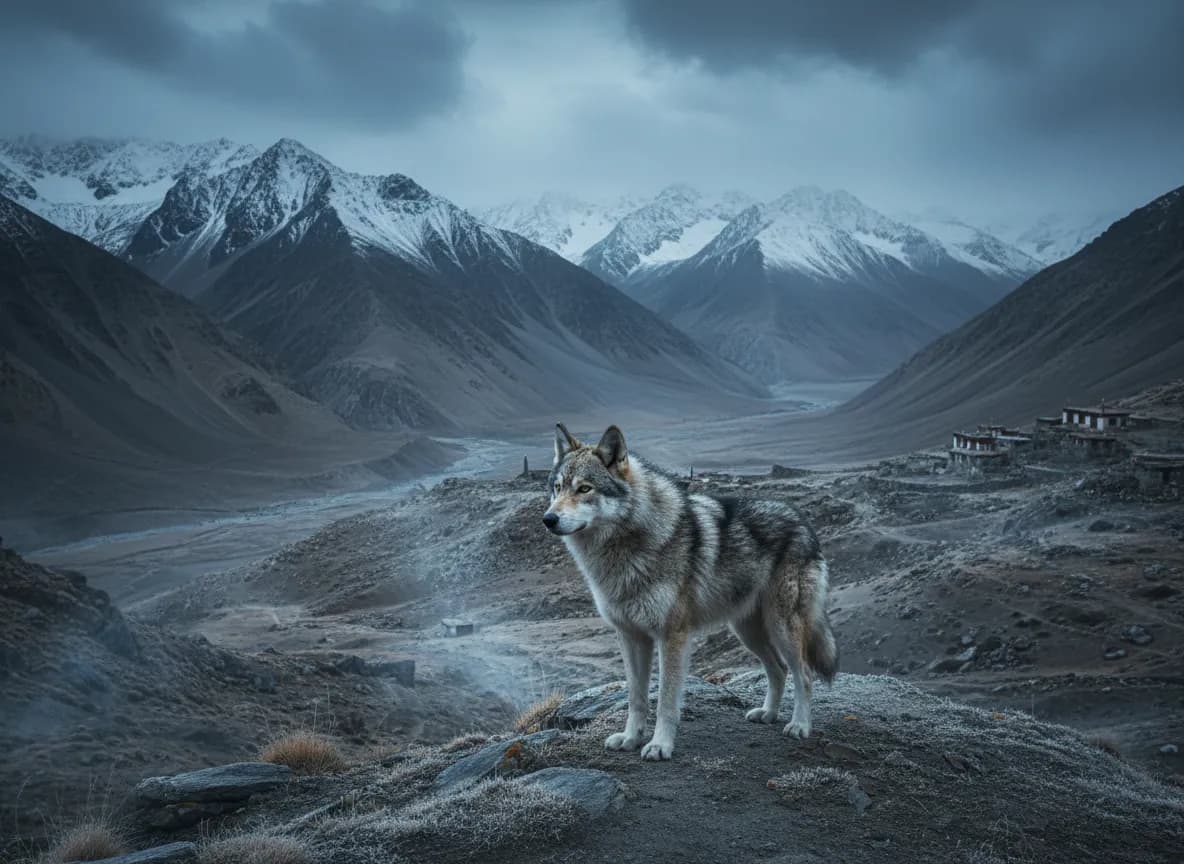 Himalayiske ulve-hund hybrider: En ny utfordring i fjellene