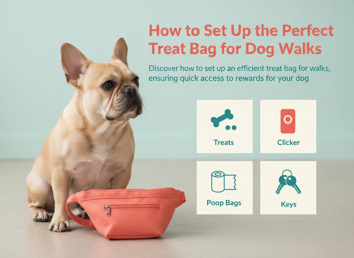 How to Set Up the Perfect Treat Bag for Dog Walks