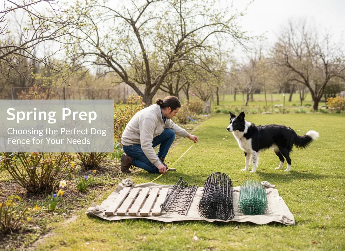 Vårforberedelser: Velge det Perfekte Hundegjerdet for Dine Behov