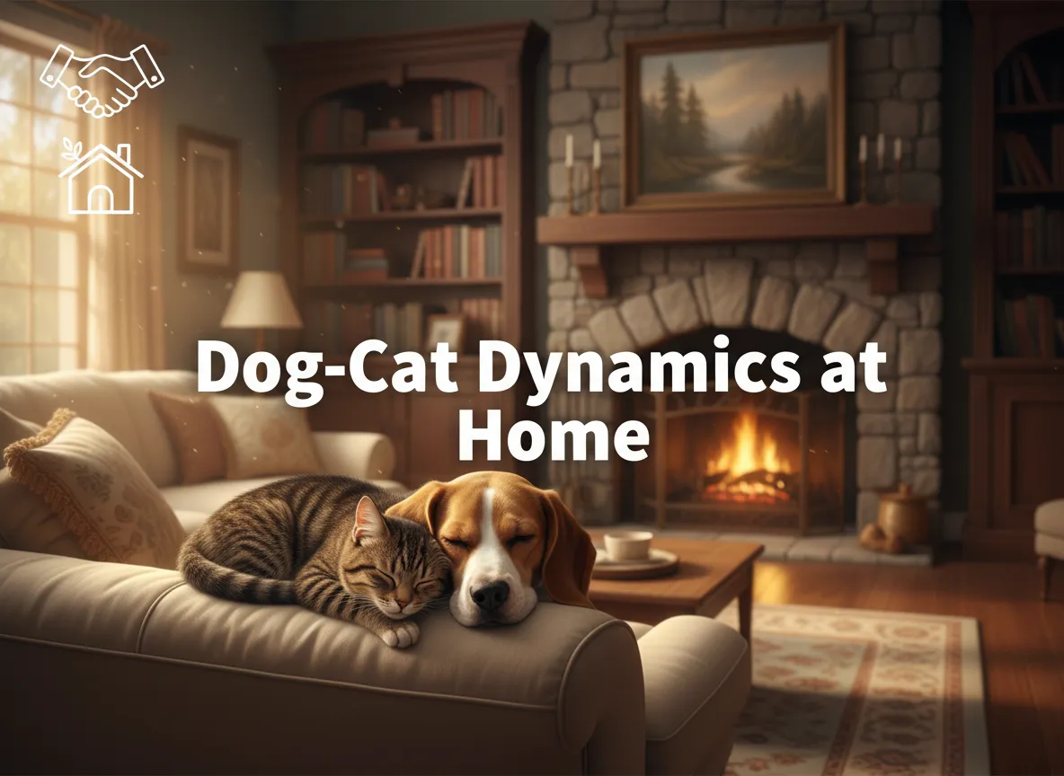 Forstå og håndtere hund-katt dynamikk hjemme