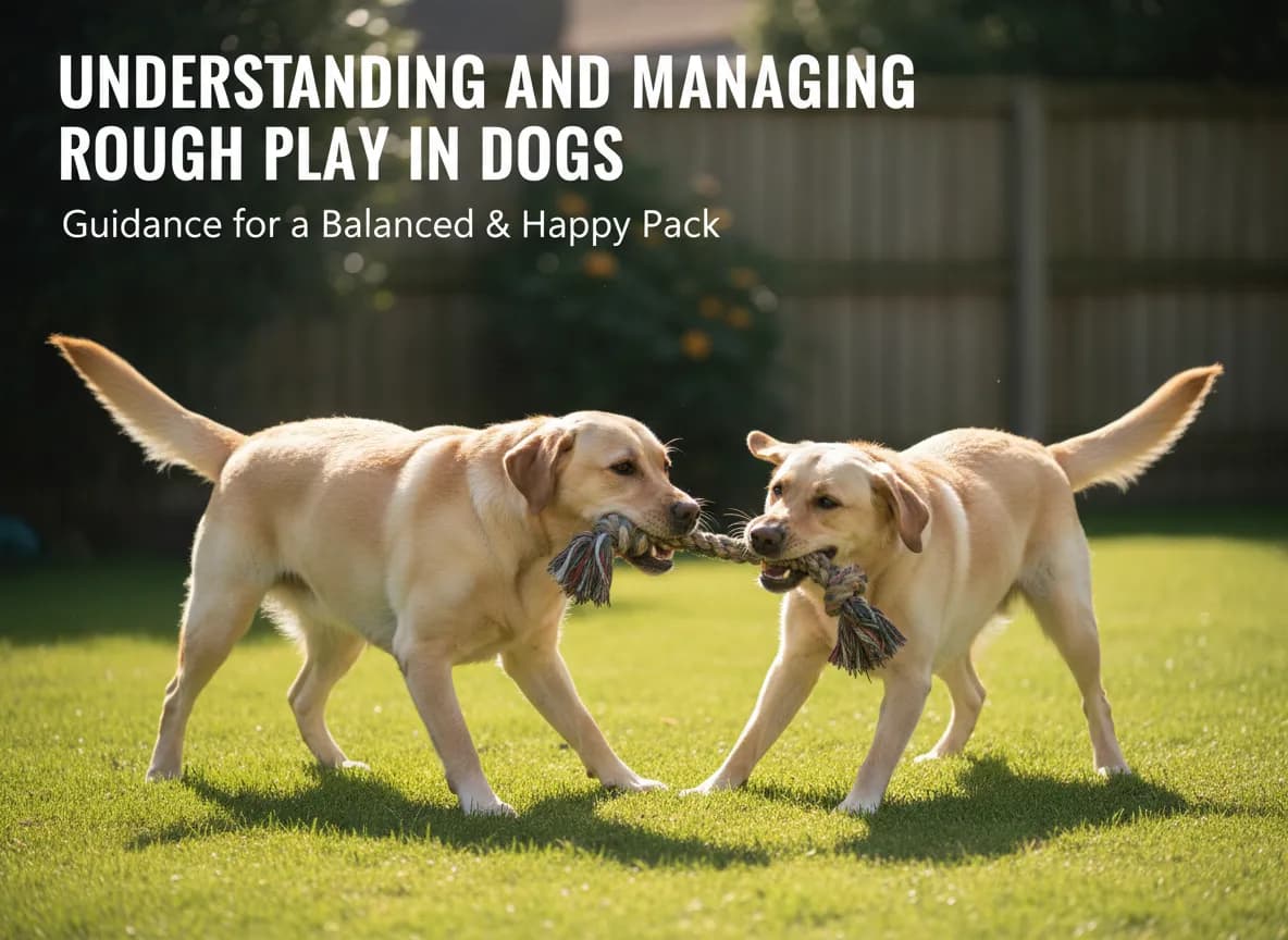 Understanding and Managing Rough Play in Dogs