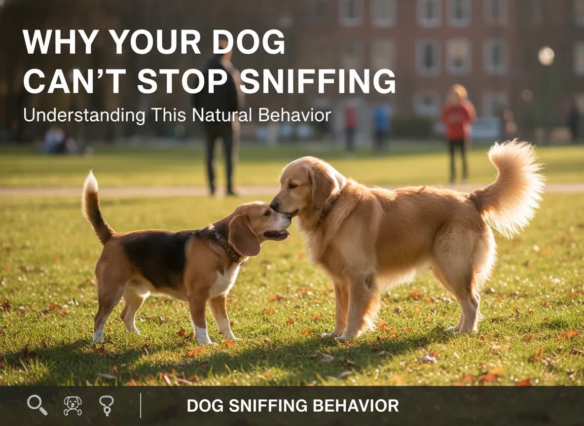 Hvorfor hunden din ikke kan slutte å snuse: Forstå denne naturlige oppførselen